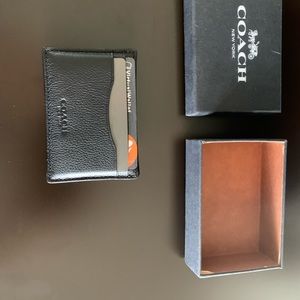 Black Coach Cardholder